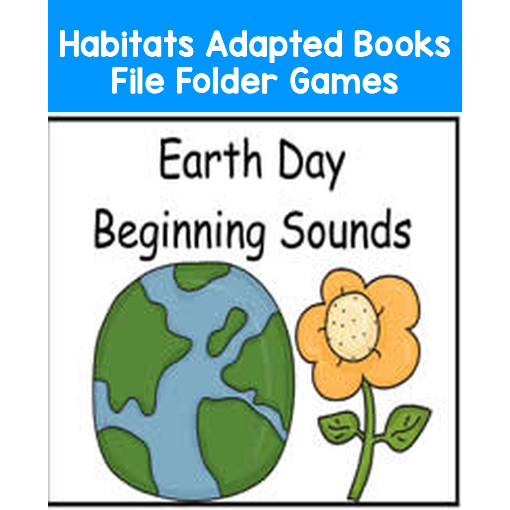 Habitats Adapted Books File Folder Games