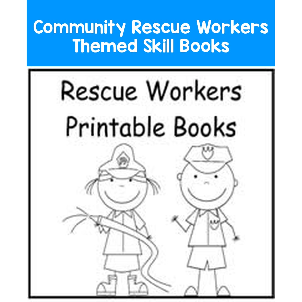 Community Rescue Workers Themed Skill Books