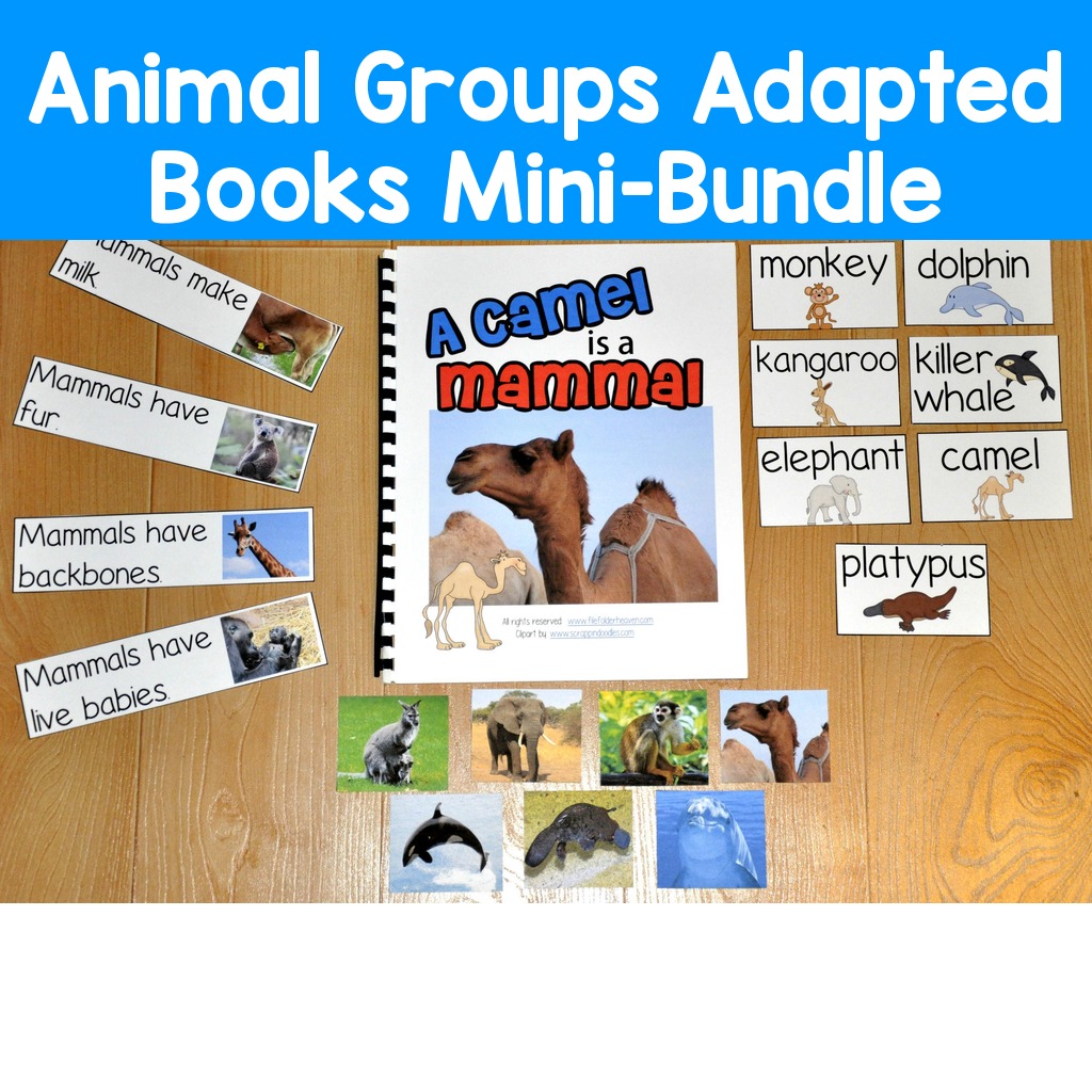 Animal Groups Adapted Books Mini-Bundle