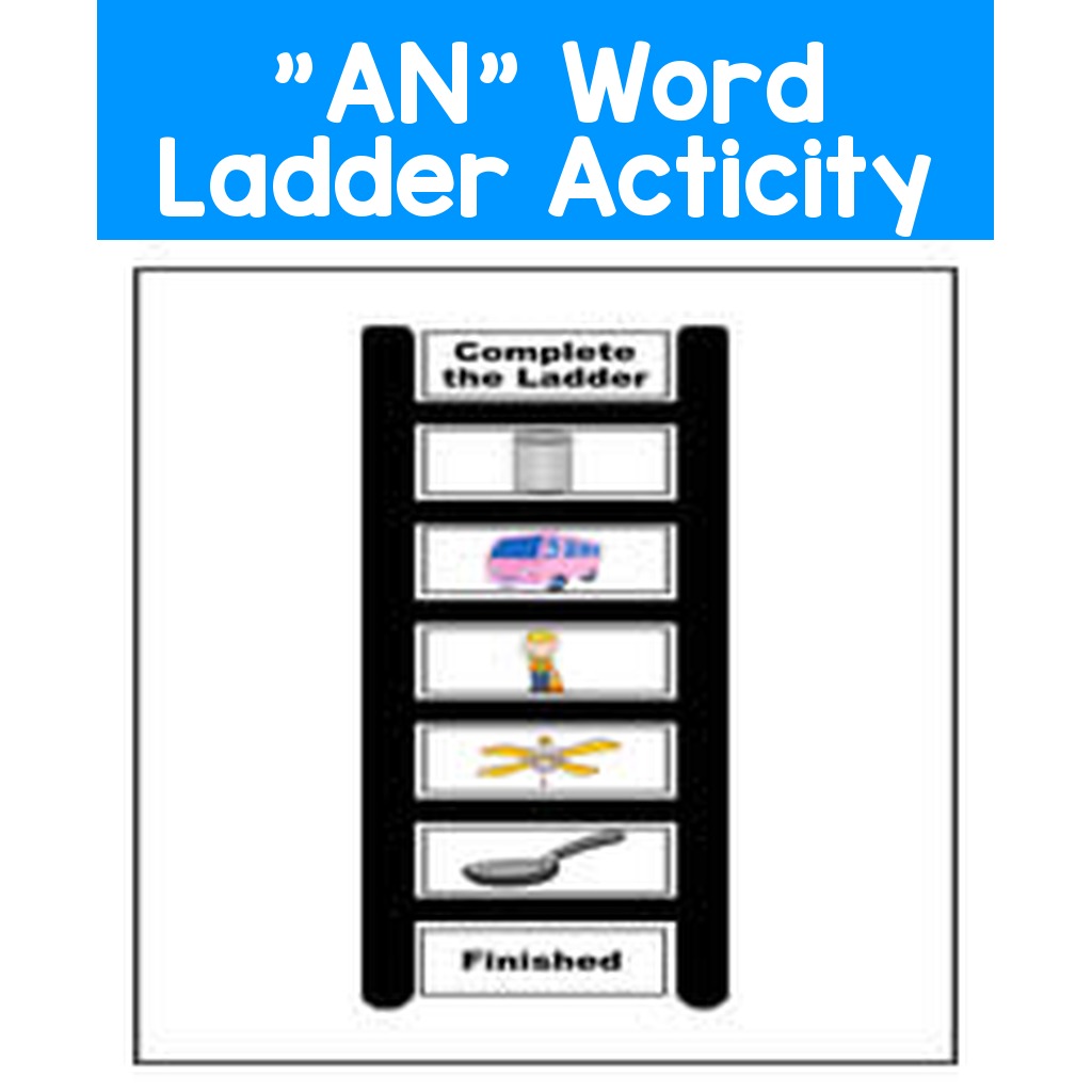 "AN" Word Ladder Acticity