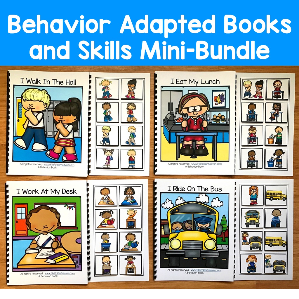 Behavior Adapted Books and Skills Mini-Bundle