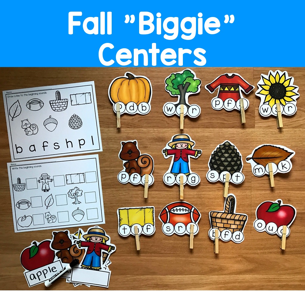 Fall "Biggie" Centers