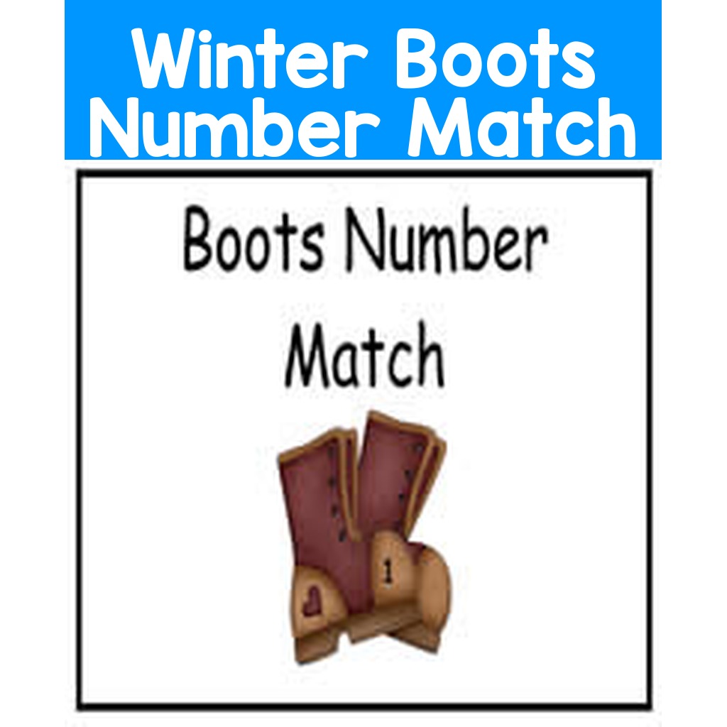 Winter Boots Number Match