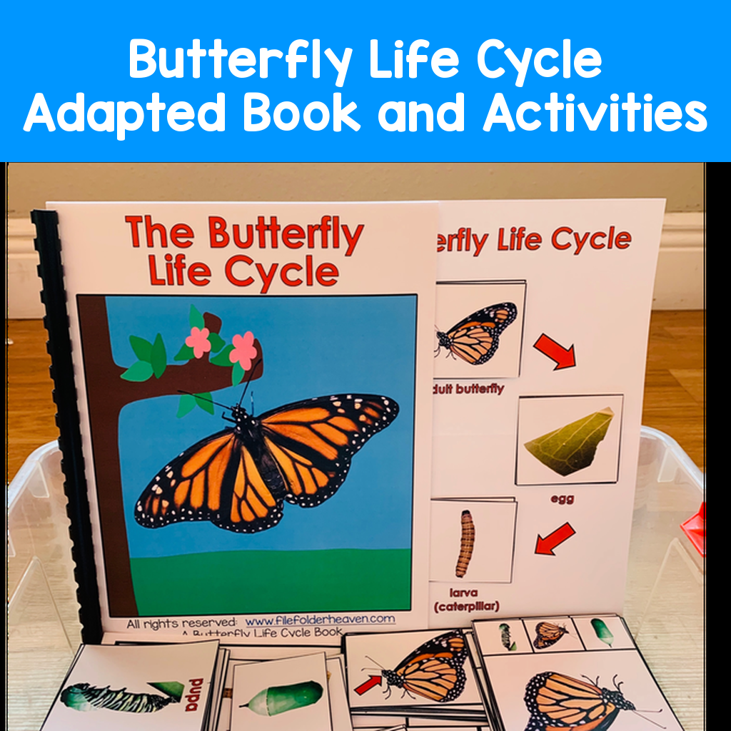 Big Box of Butterfly Life Cycle Tasks