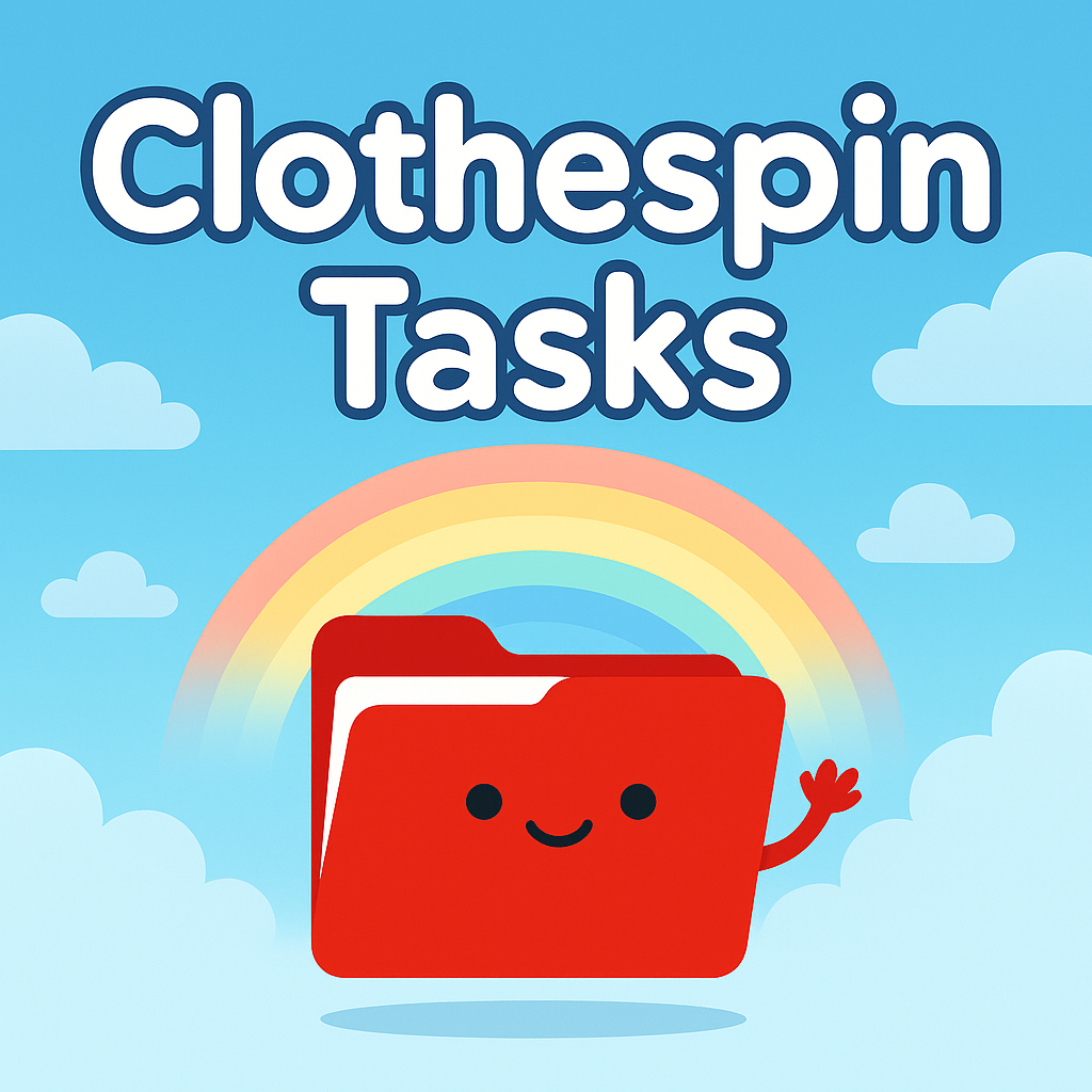 Clothespin Tasks