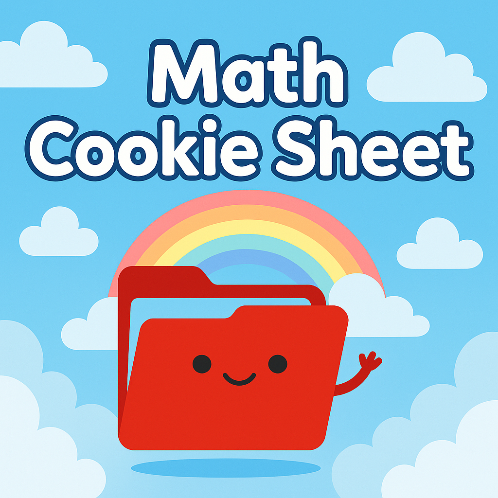 Math Cookie Sheet Activities