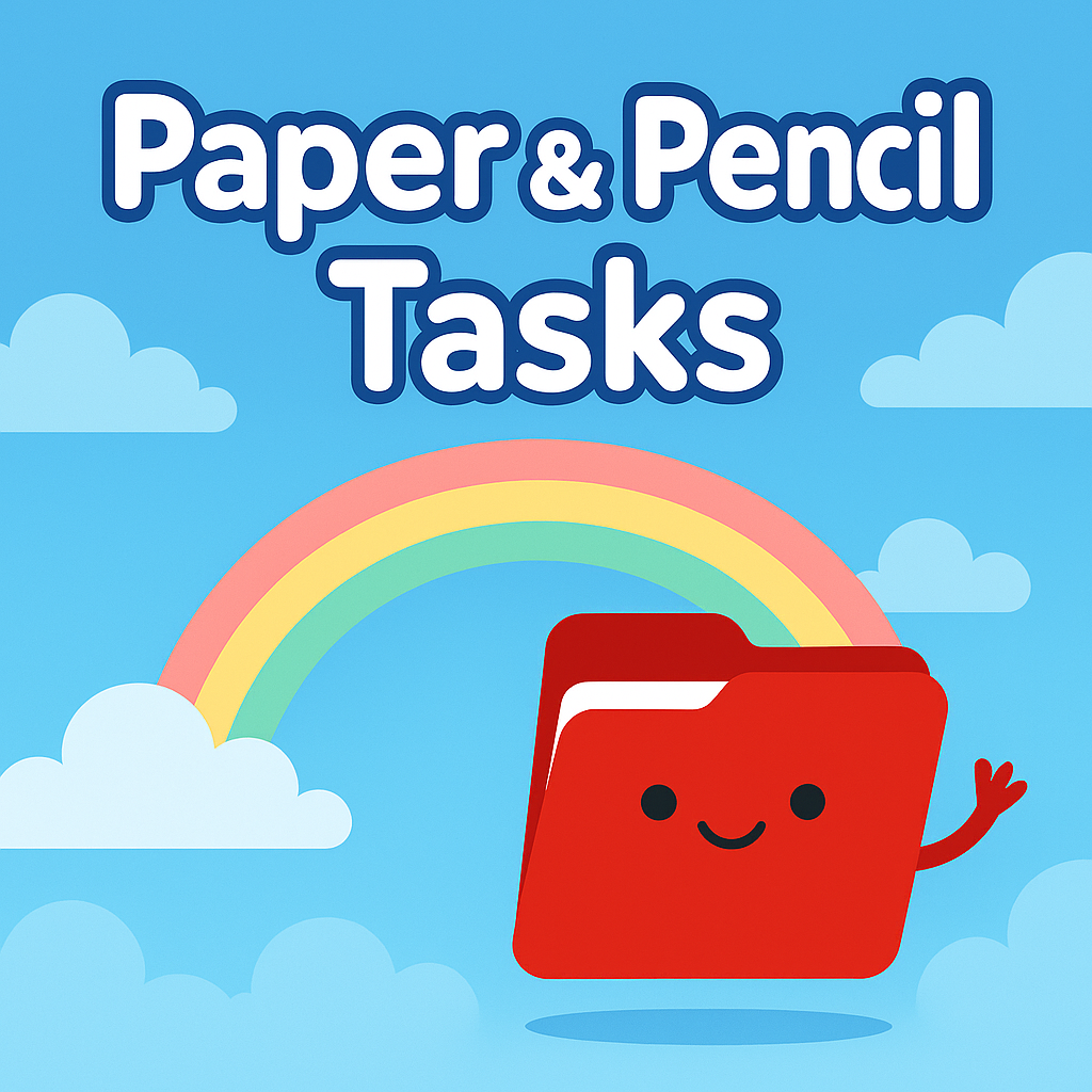 Paper and Pencil Tasks