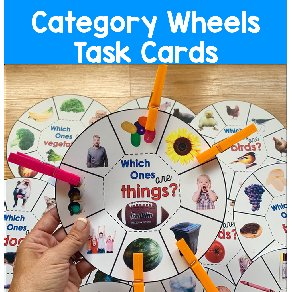 Category Wheels Task Cards