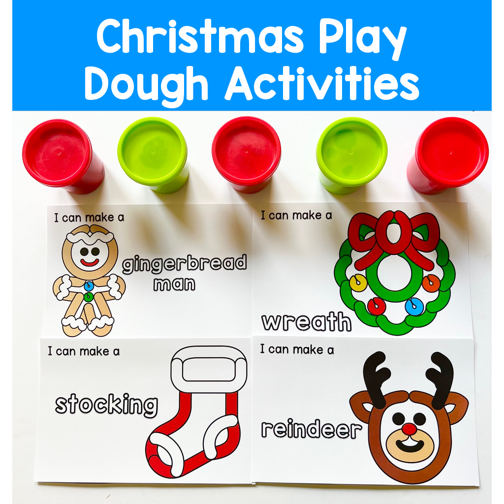 Christmas Play Dough Activities