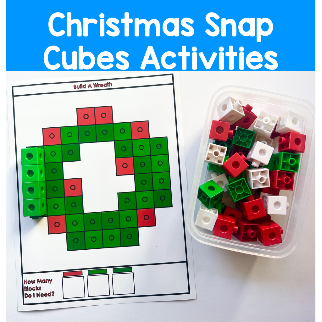 Christmas Snap Cubes Activities