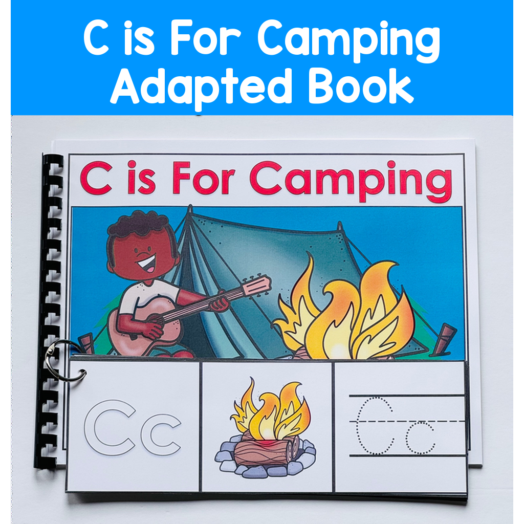 C If For Camping Adapted Book: Camping From A-Z