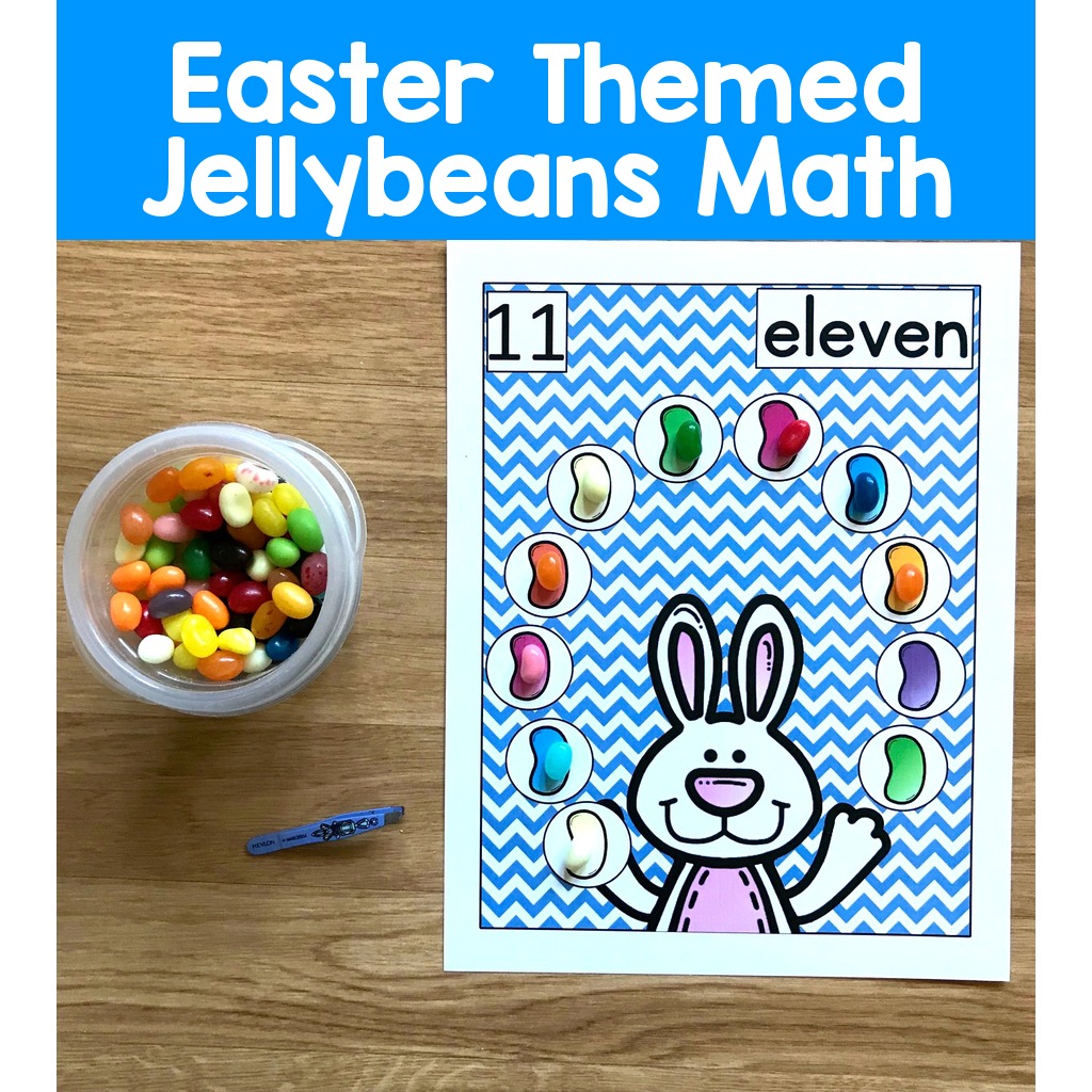 Easter Themed Jellybeans Math