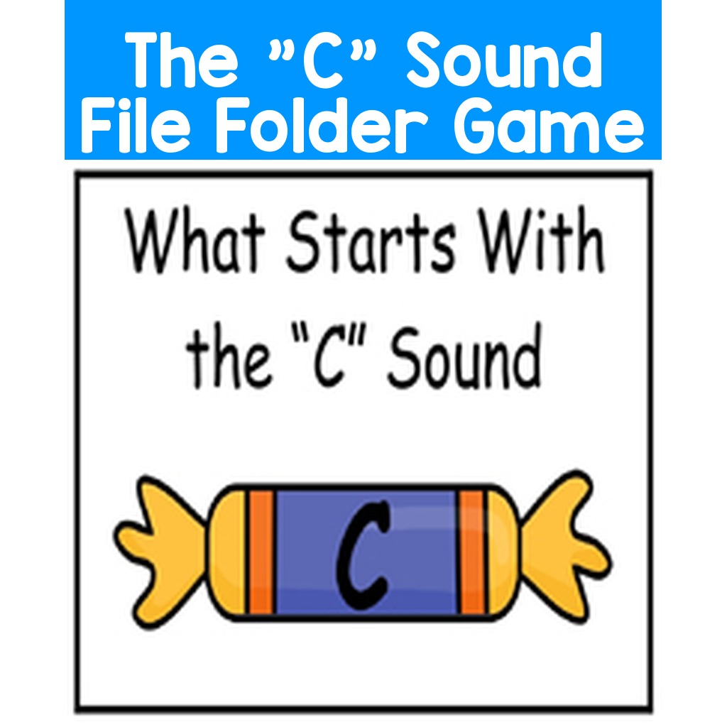 The "C" Sound File Folder Game