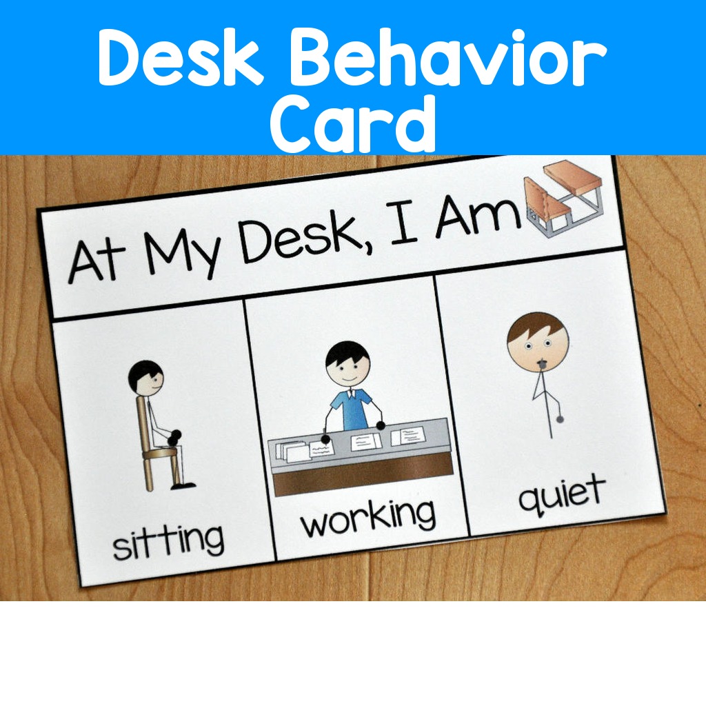 Desk Behavior Card