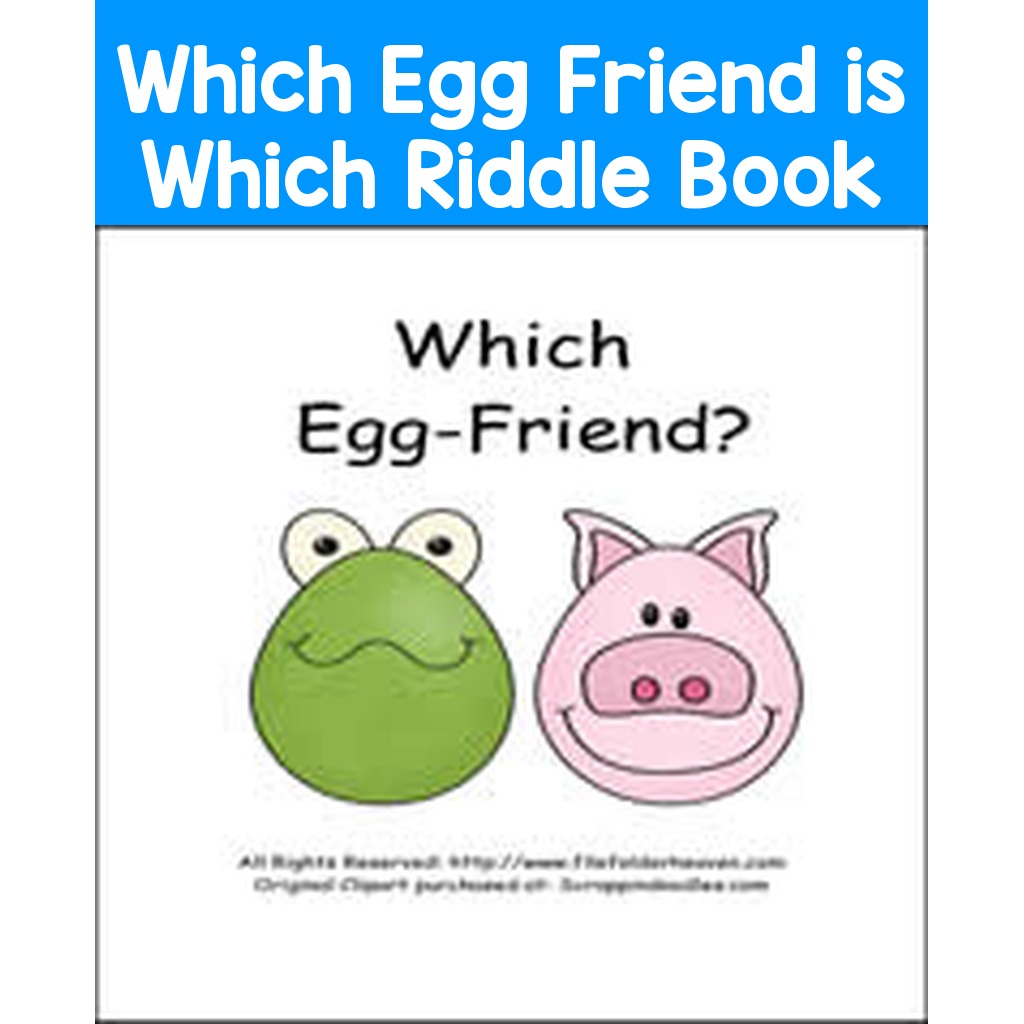 Which Egg Friend is Which Riddle Book