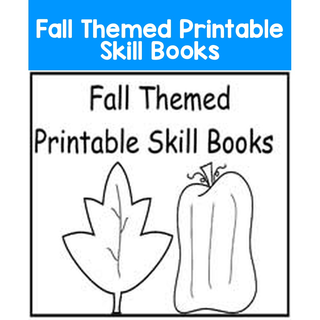 Fall Themed Printable Skill Books