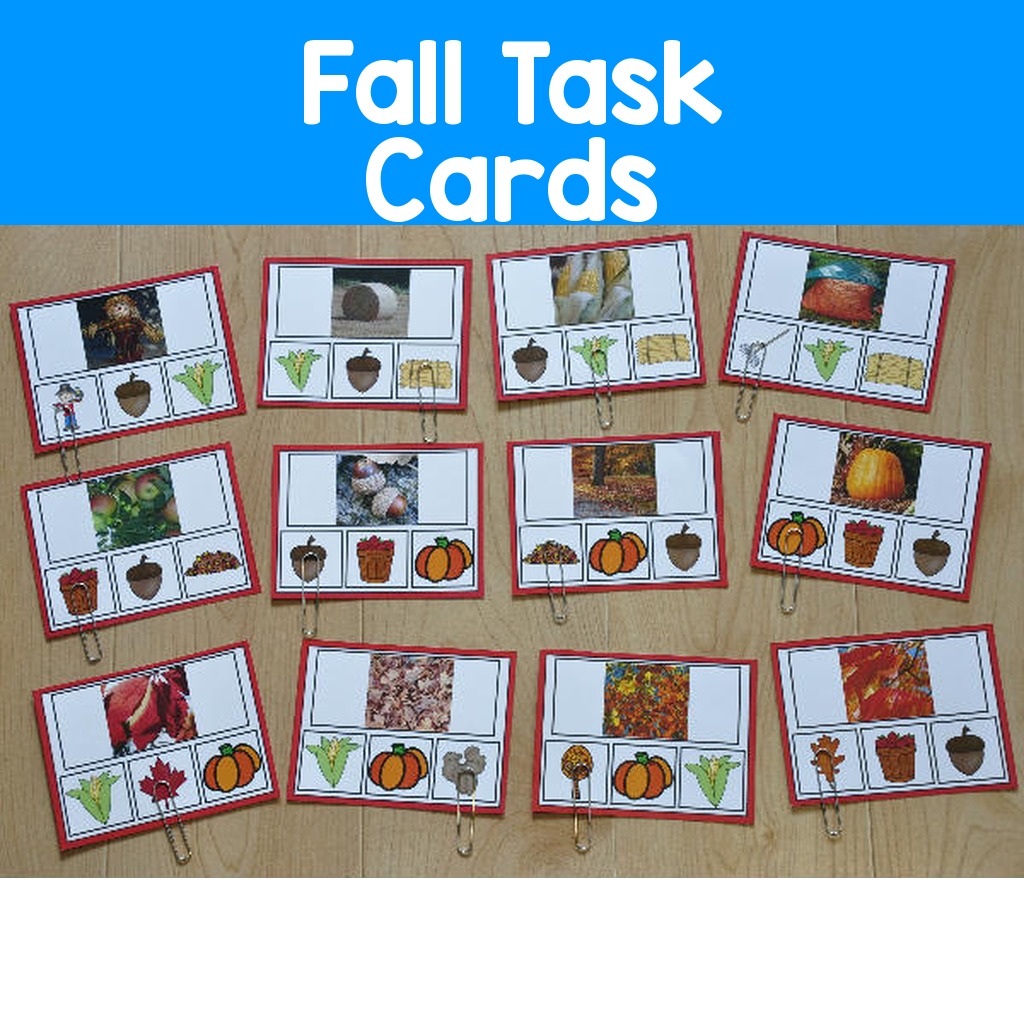 Fall Task Cards