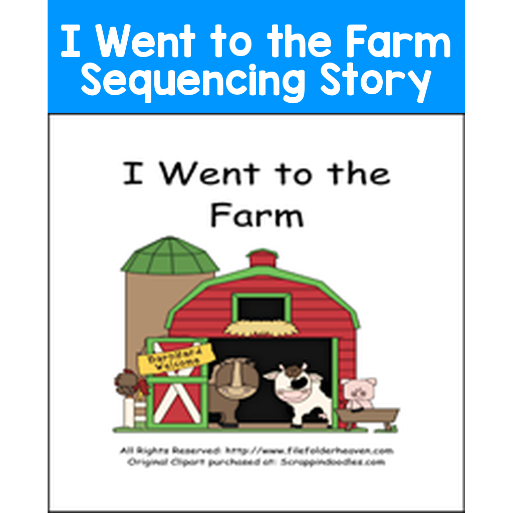 I Went to the Farm Sequencing Story