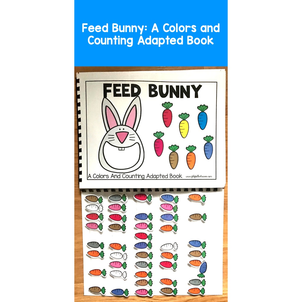 Feed Bunny:  A Colors and Counting Adapted Book
