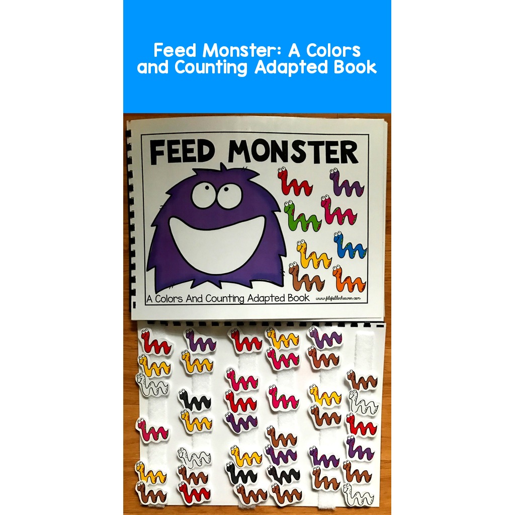 Feed Monster:  A Colors and Counting Adapted Book