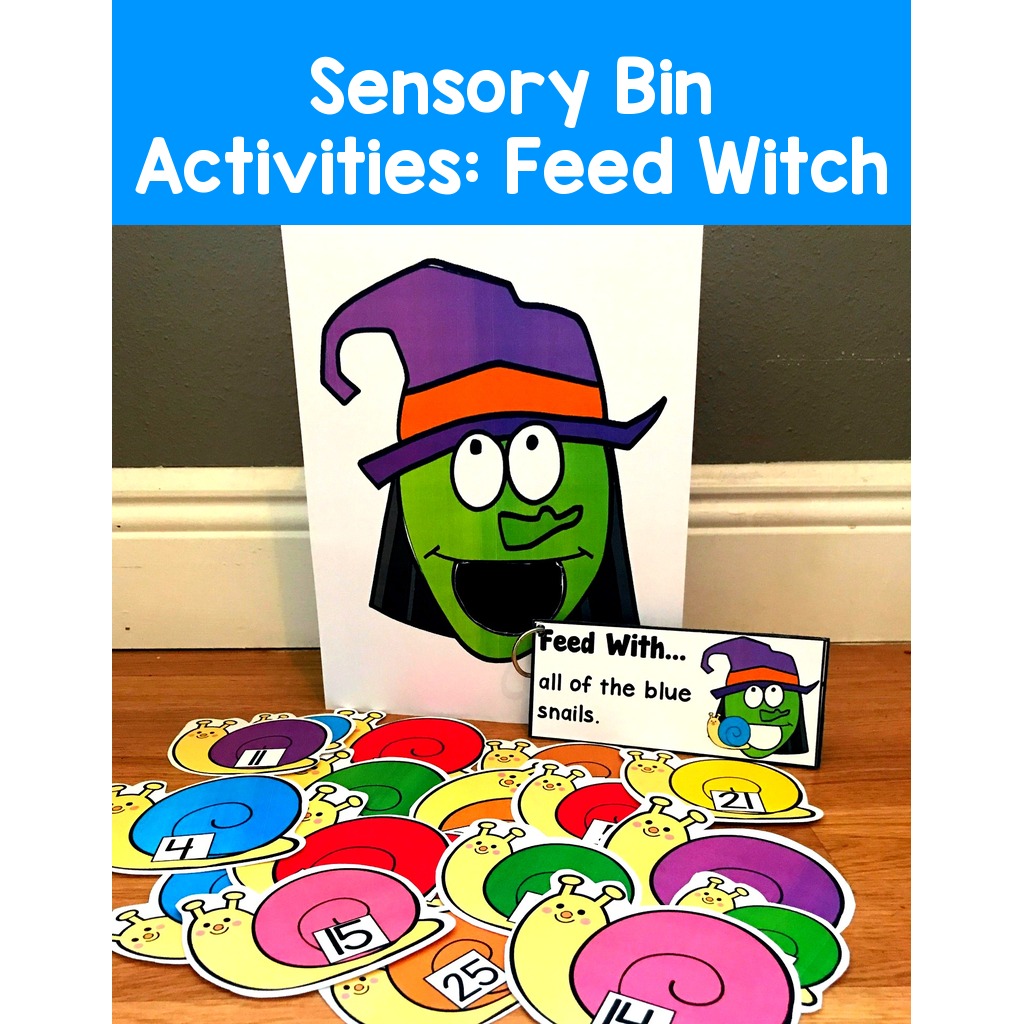 Sensory Bin Activities: Feed Witch