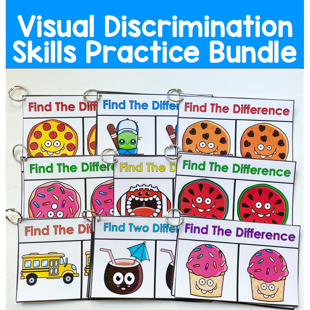 Visual Discrimination Skills Practice Bundle