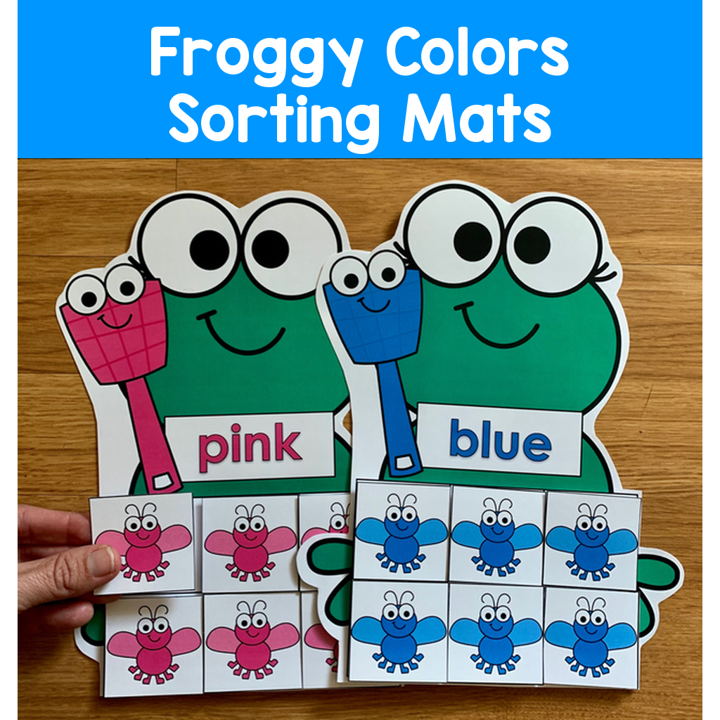 Froggy Colors Sorting Mats