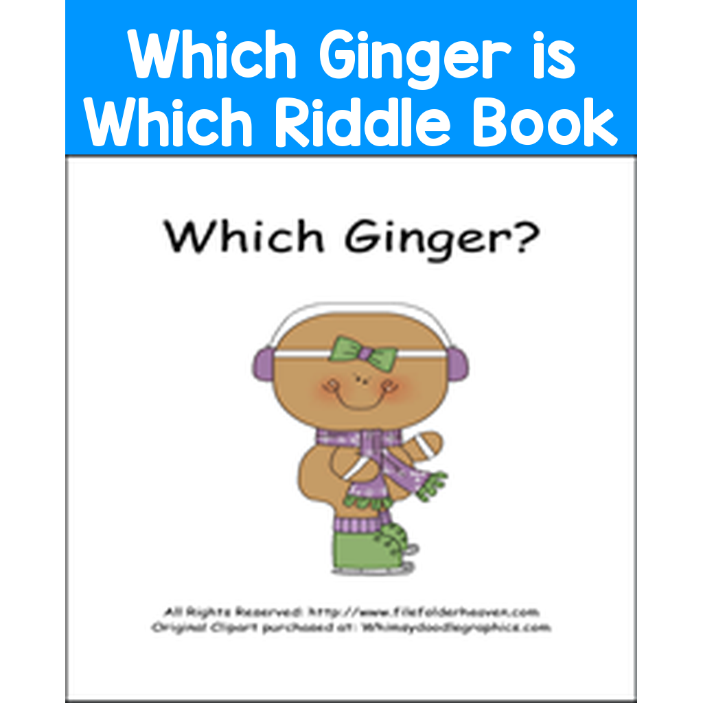 Which Ginger is Which Riddle Book