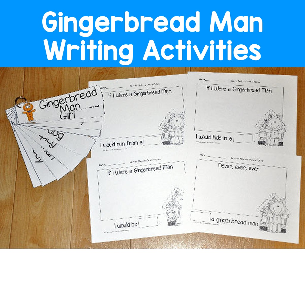 Gingerbread Man Writing Activities