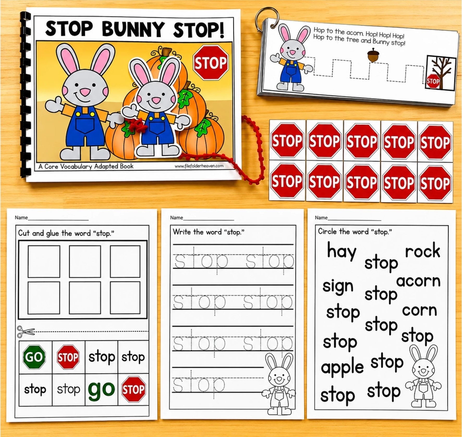 Adapted Books for AAC & Core Vocabulary