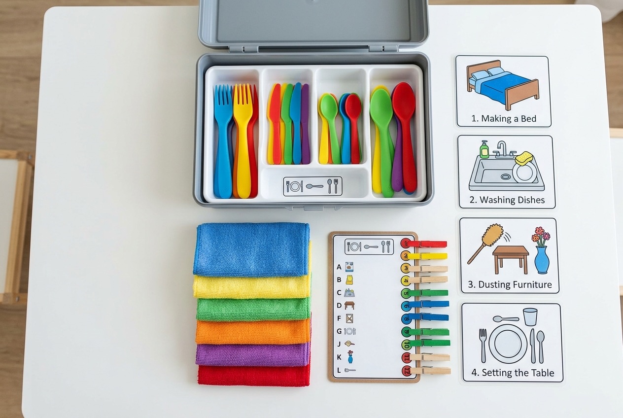 Life Skills and Work Tasks for Special Education: A Teacher's Guide