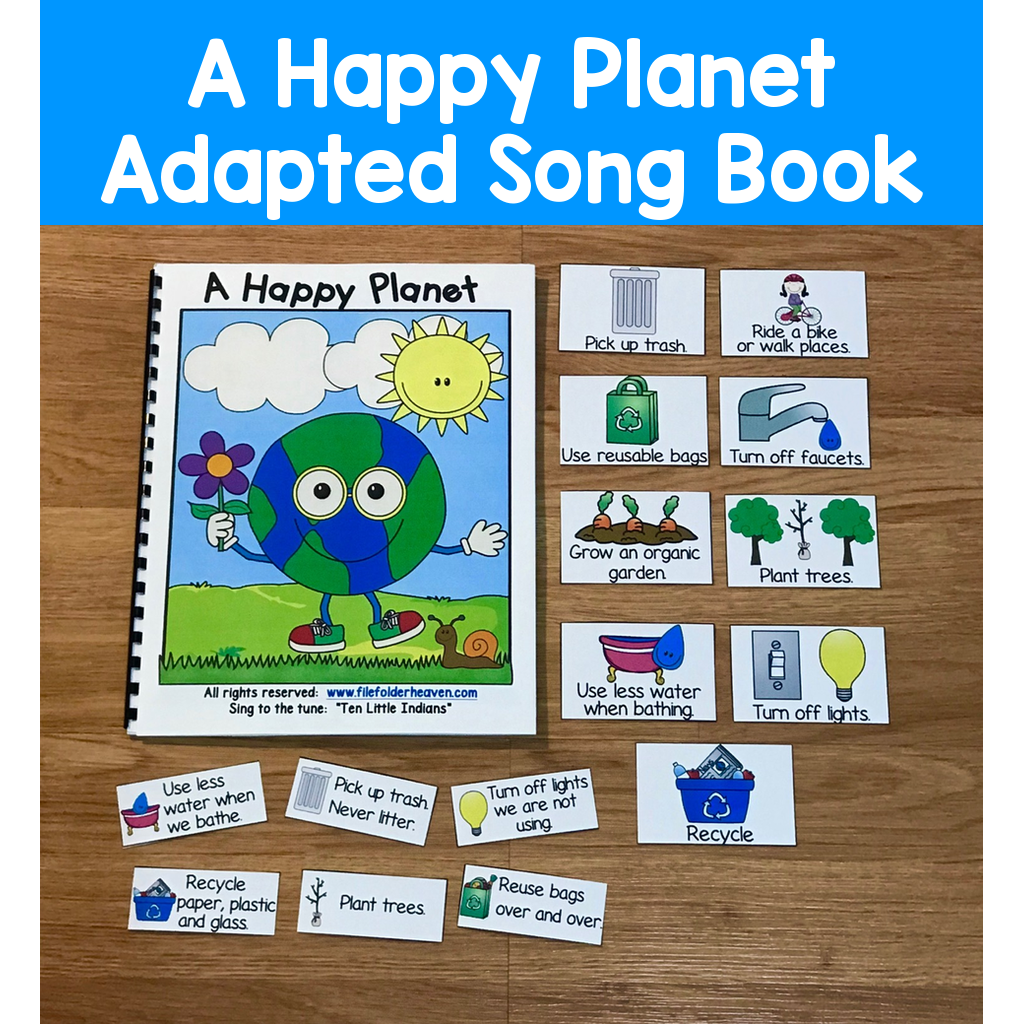 "A Happy Planet" Adapted Song Book
