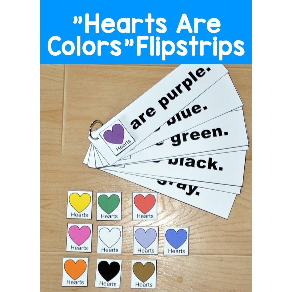 "Hearts Are Colors"Flipstrips
