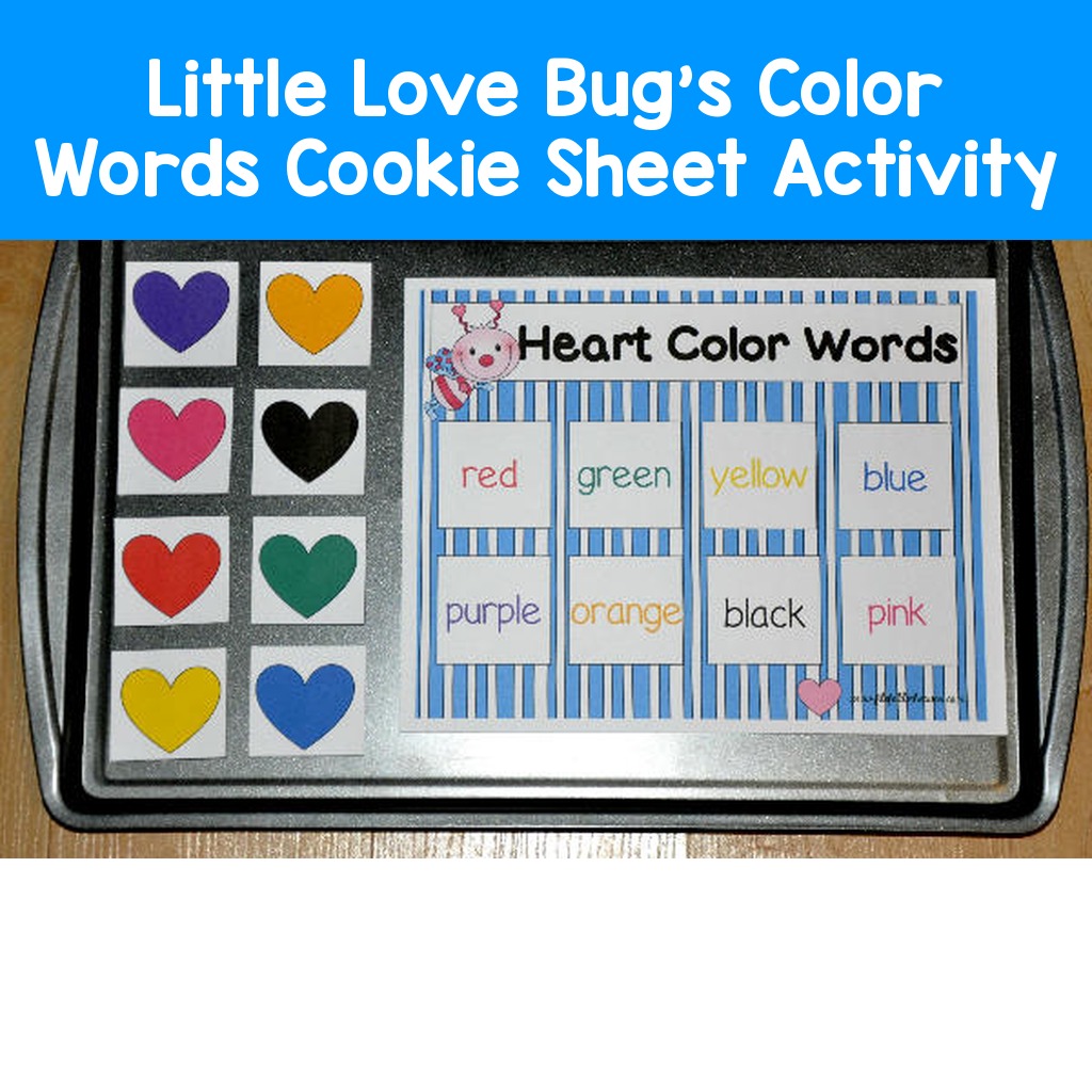 Valentine's Day Cookie Sheet Activity Bundle