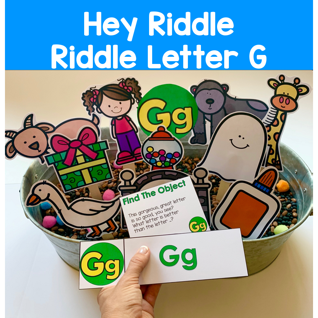 Hey Riddle Riddle Letter G