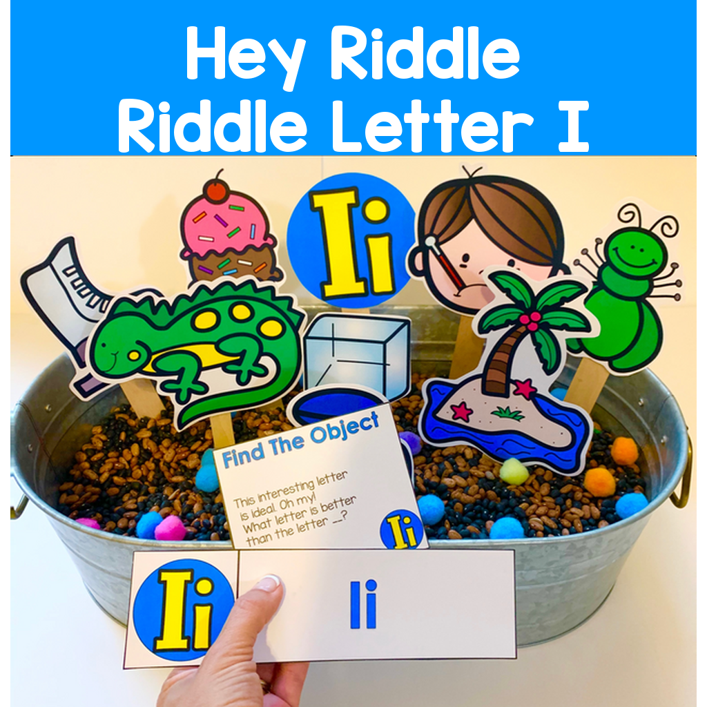 Hey Riddle Riddle Letter I