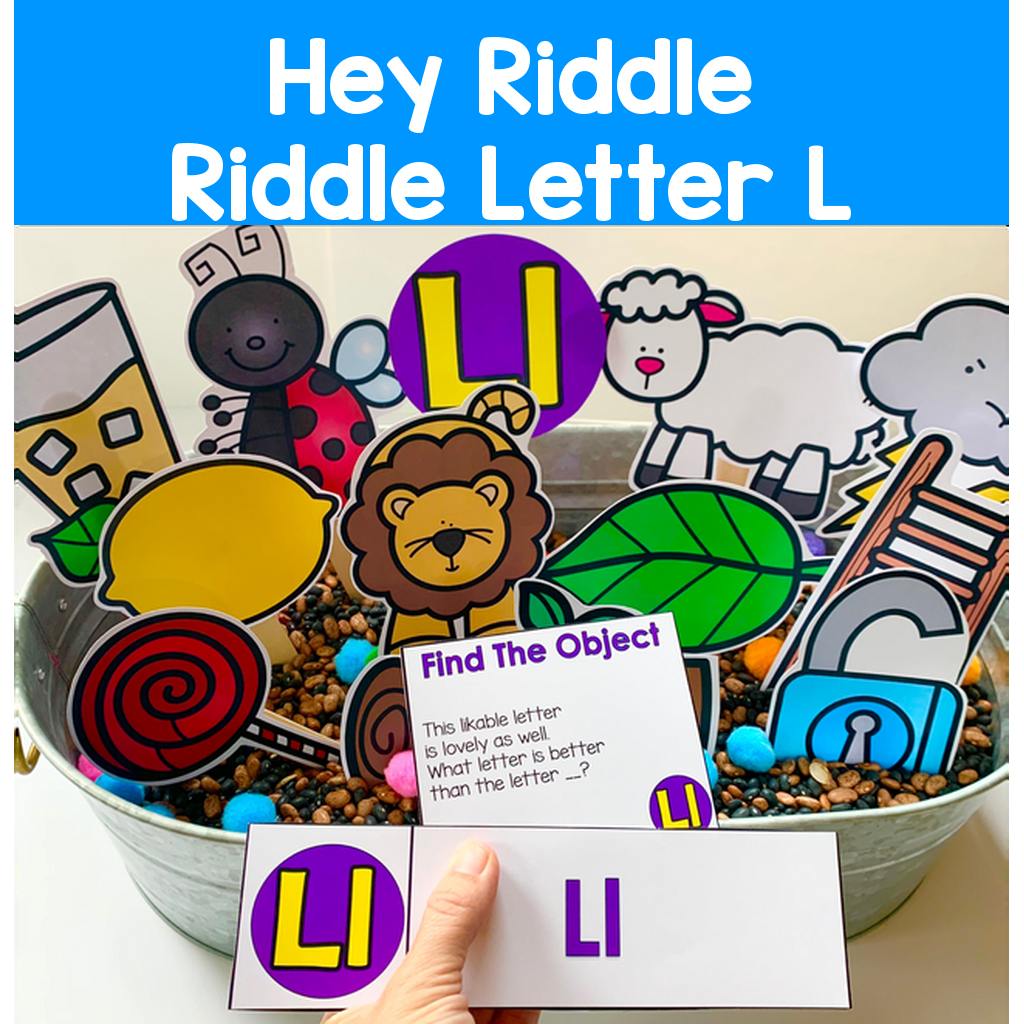 Hey Riddle Riddle Letter L