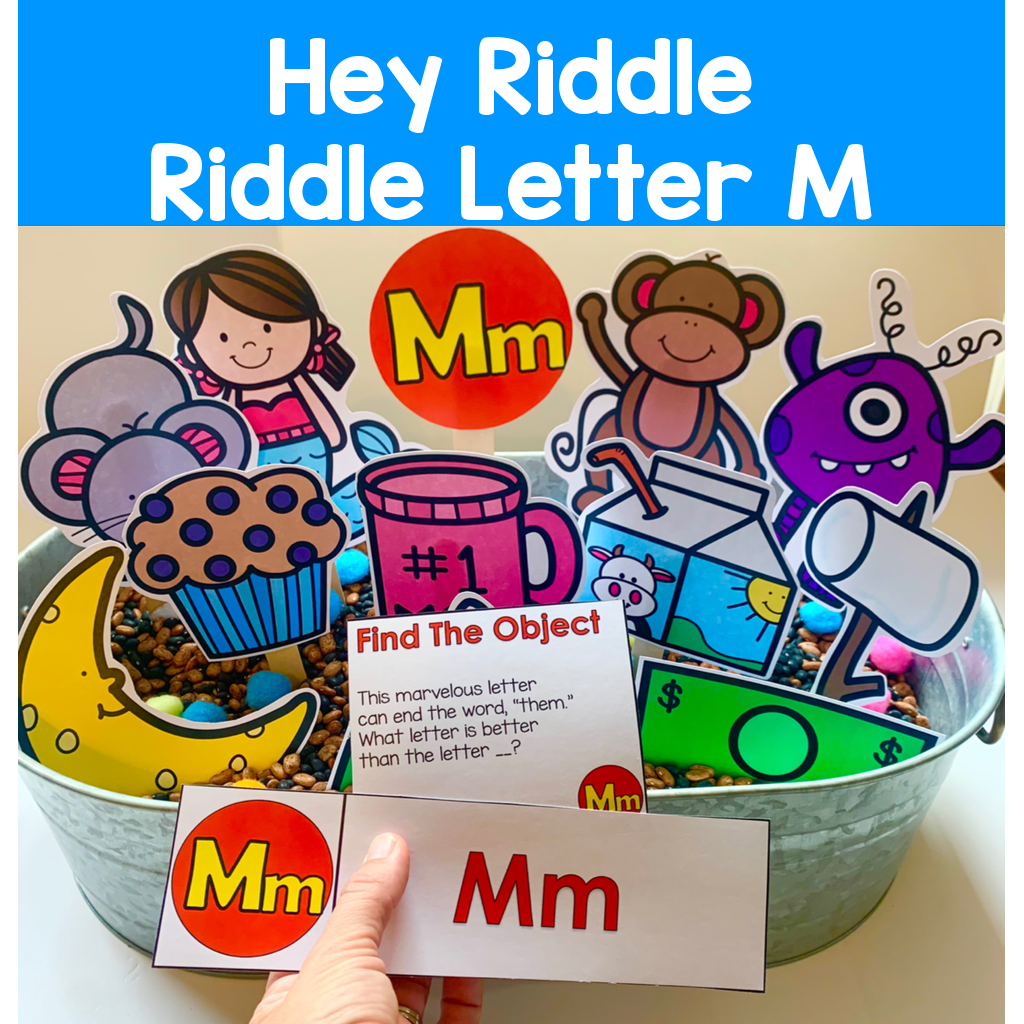 Hey Riddle Riddle Letter M