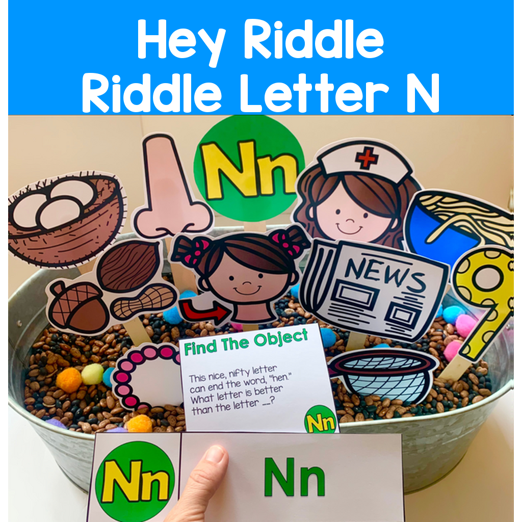 Hey Riddle Riddle Letter N