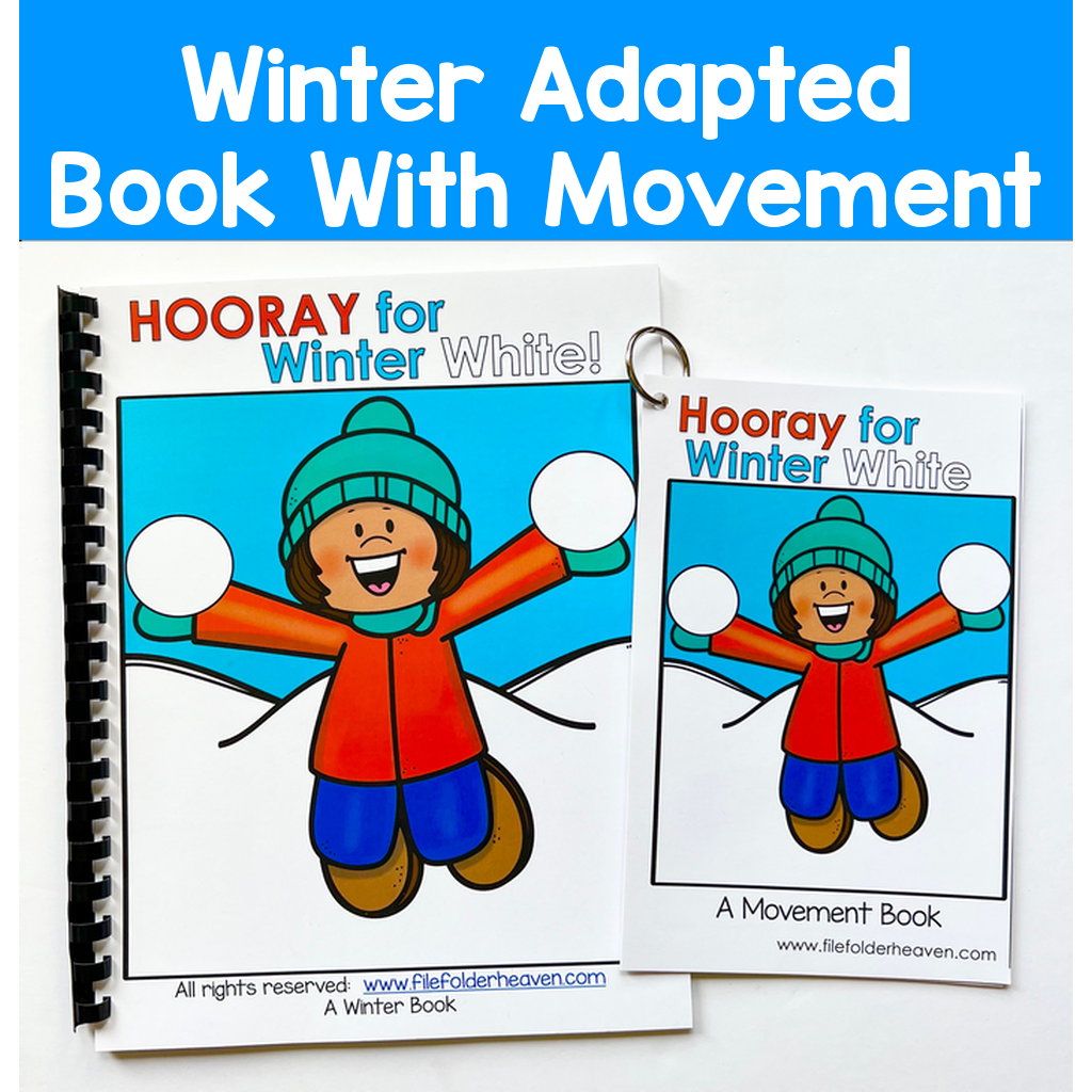Winter Adapted Book With Movement