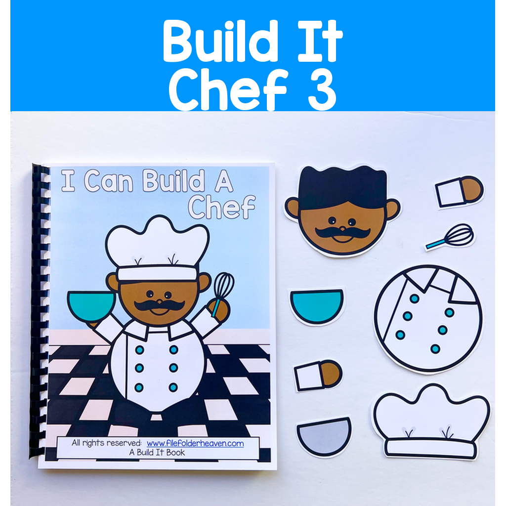 Build It Adapted Book:  I Can Build A Chef 3