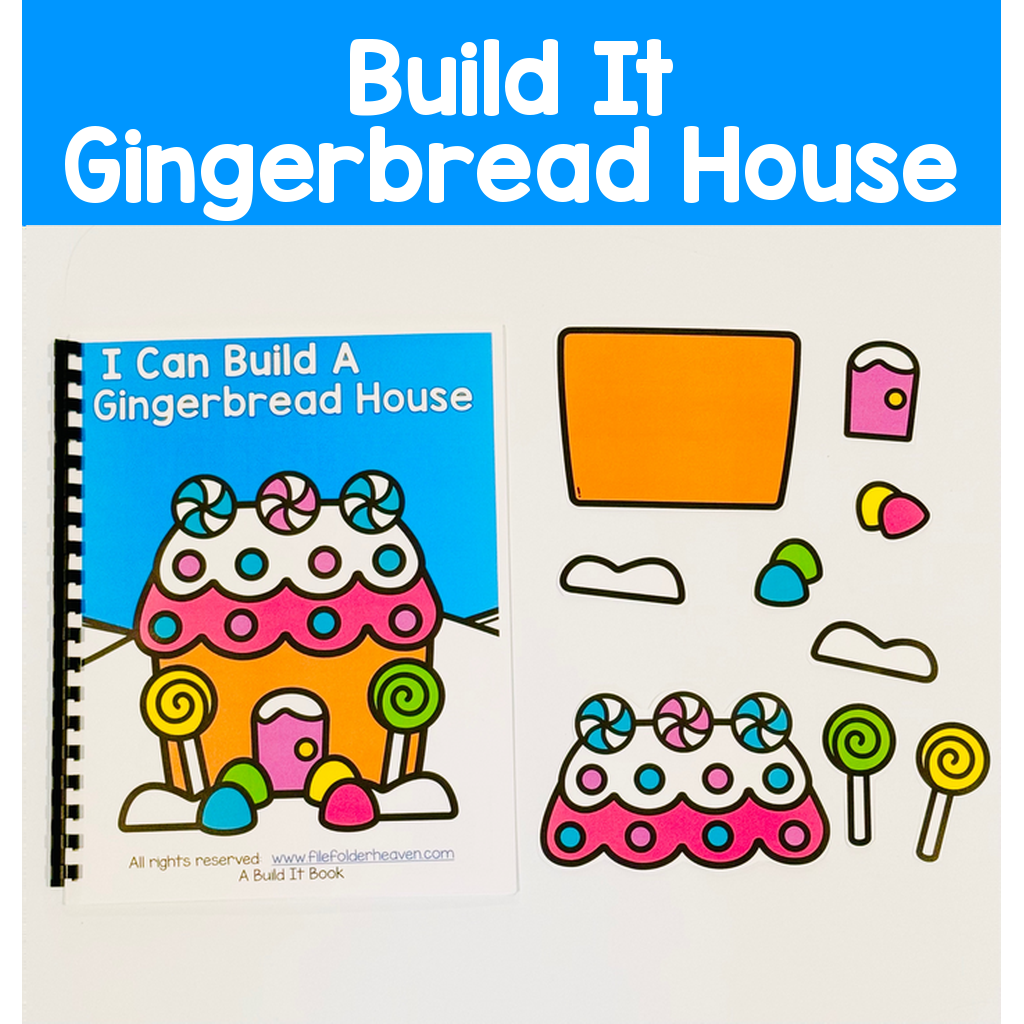I Can Build A Gingerbread House Adapted Book 1