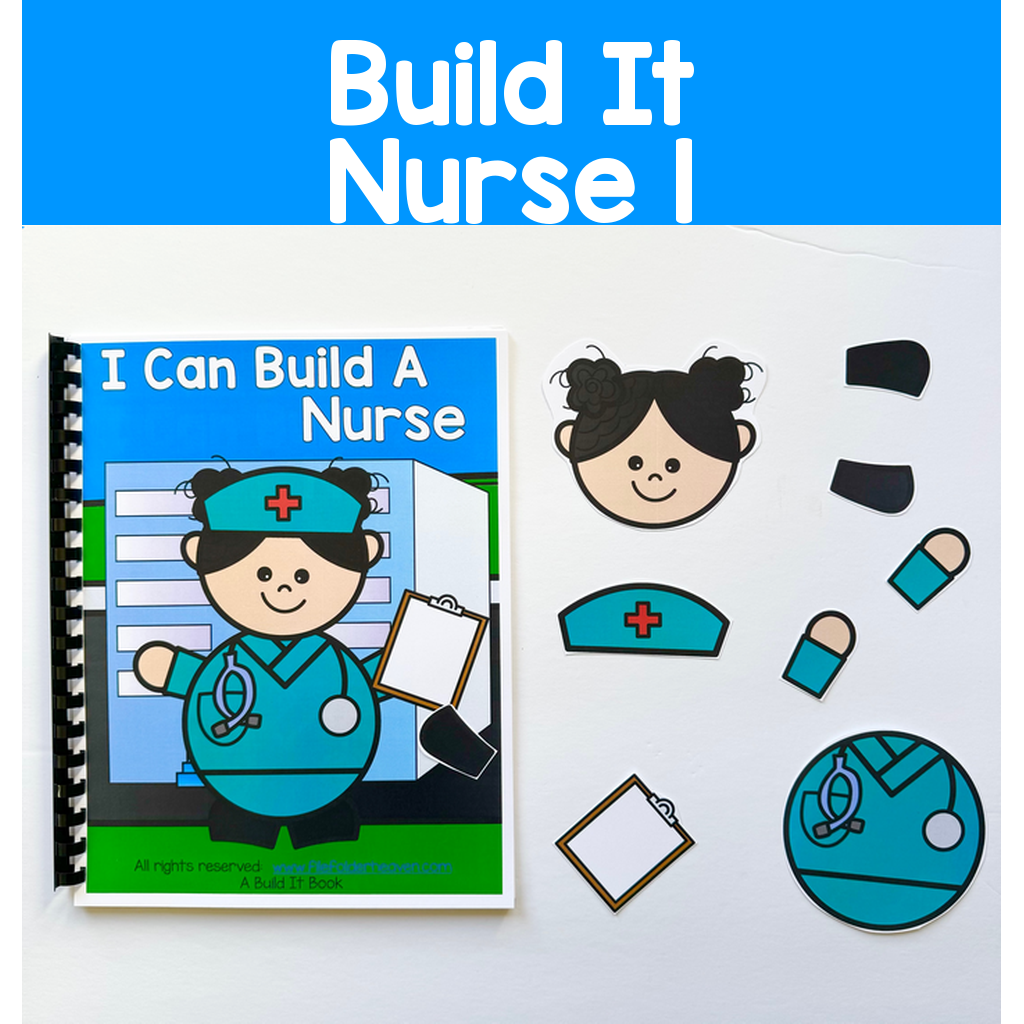 I Can Build A Nurse Adapted Book 1
