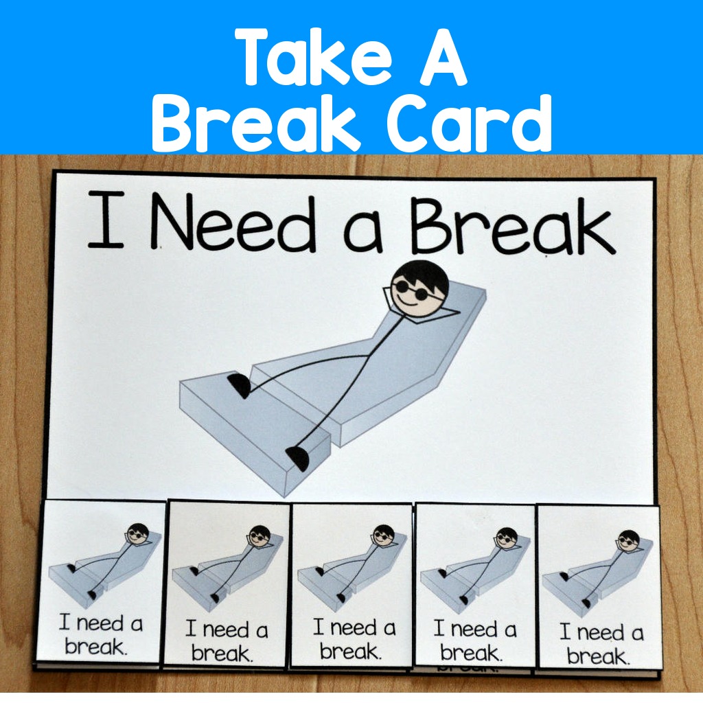 Take A Break Card