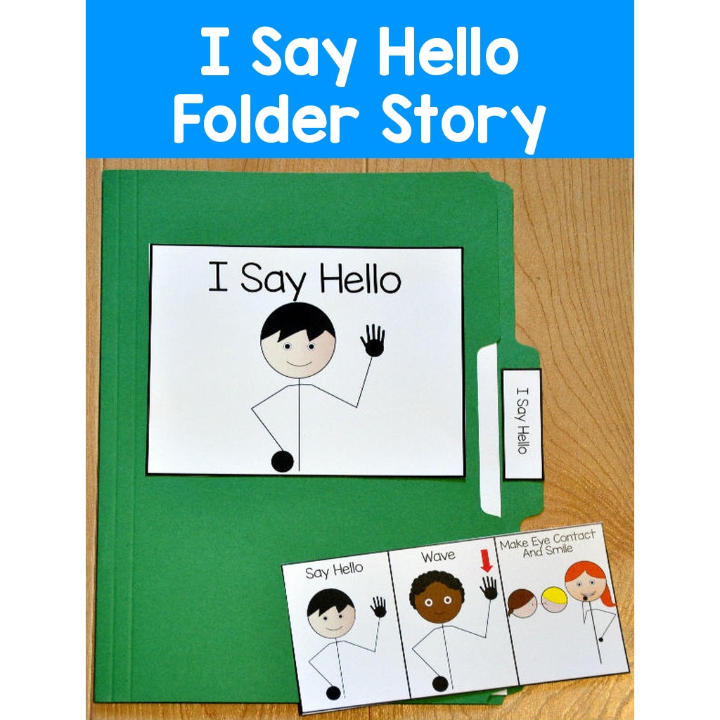 I Say Hello Folder Story