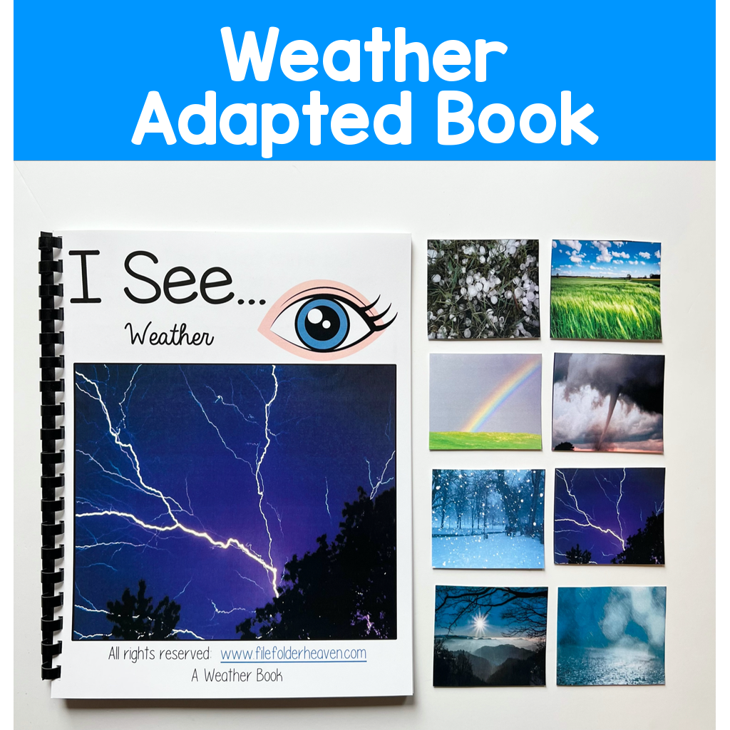 Weather Adapted Book (With Real Photos)