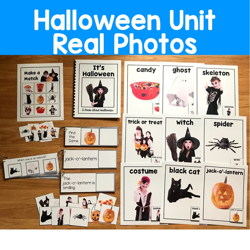 Halloween Unit (w/Real Photos)