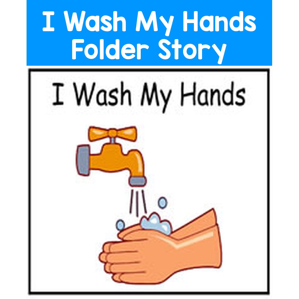 I Wash My Hands Folder Story