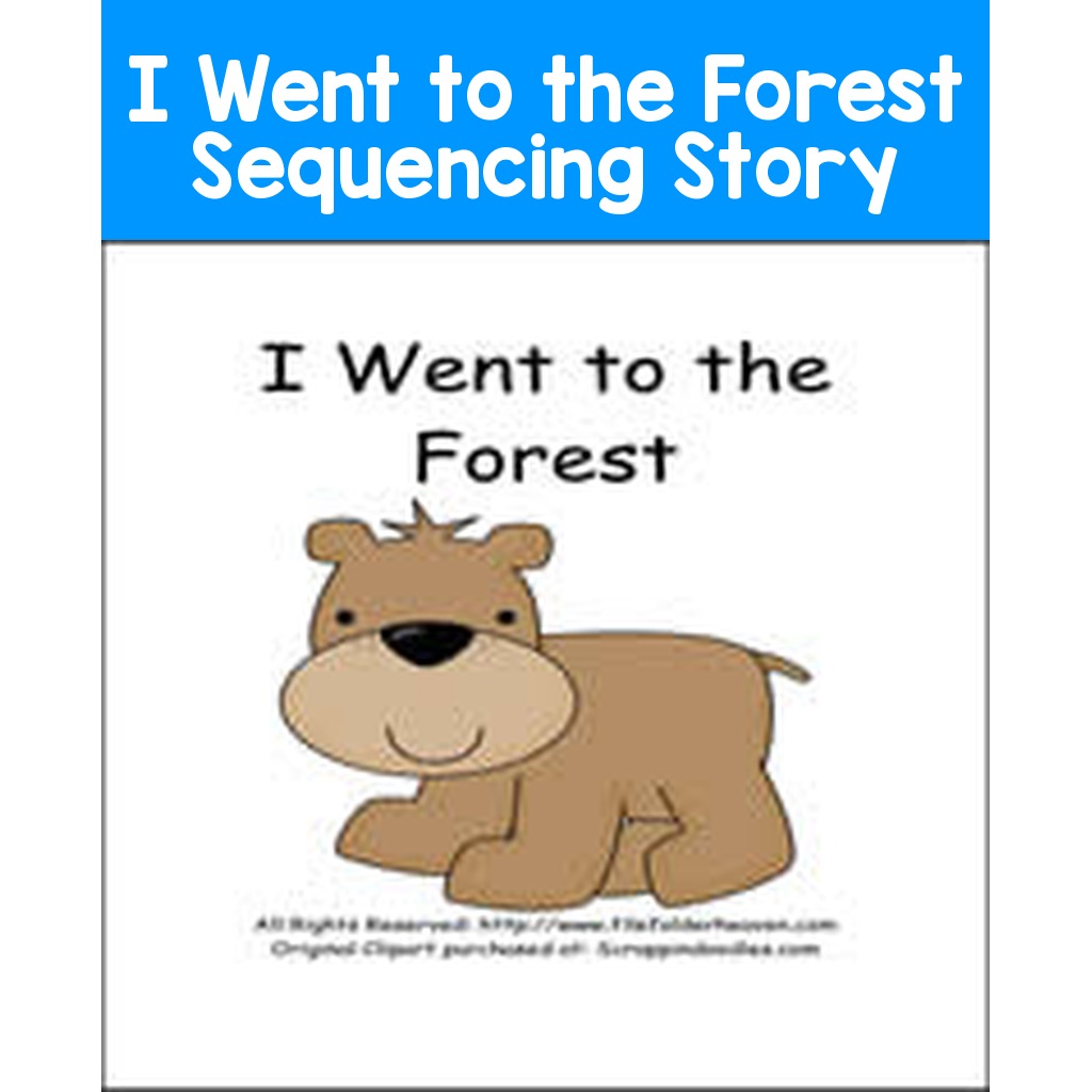 I Went to the Forest Sequencing Story