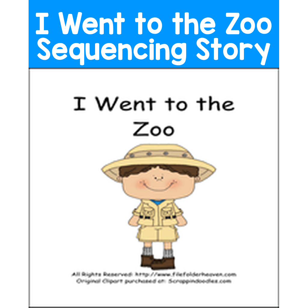 I Went to the Zoo Sequencing Story